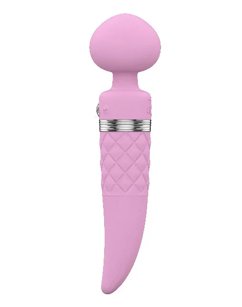 BMS Pillow Talk Sultry Dual Ended Warming Massager Pink Vibrators