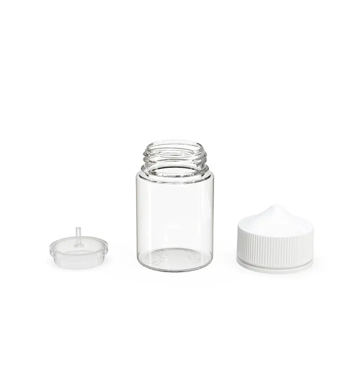 Dildos Chubby Gorilla Chubby Gorilla 60ML Stubby Unicorn Bottle Clear BottleWhite Cap