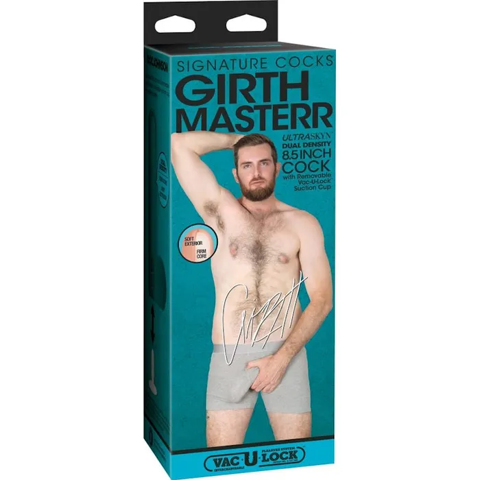 Vibrant Vibes Australia Quality Sex Toys Great Prices Dildos Girthmaster 85 Inch ULTRASKYN Cock with Removable VacULock Suction Cup Vanilla