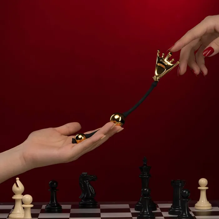 Female Sex Toys UPKO The Chess Collection Queen Premium Metal Pleasure Balls