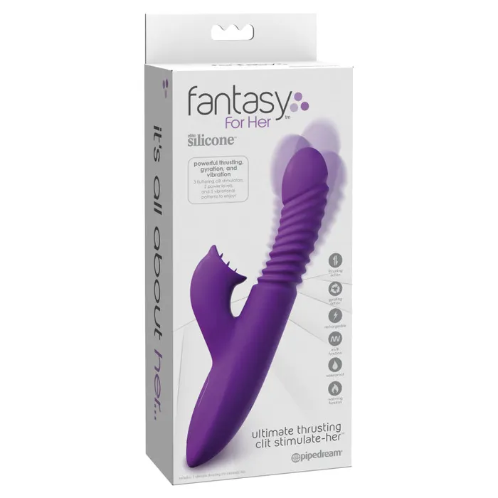 Pipedream Vibrators Fantasy for Her Ultimate Thrusting Clit StimulateHer Pipedream Vibrators Fantasy for Her Ultimate Thrusting Clit StimulateHer
