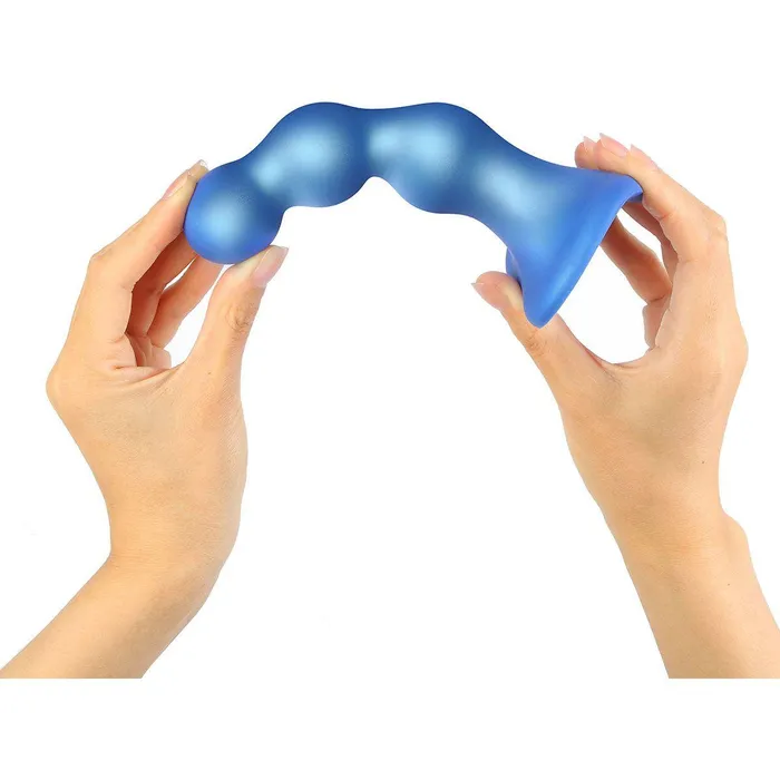 StrapOnMe Anal StrapOnMe Balls Plug Dil Blue Large