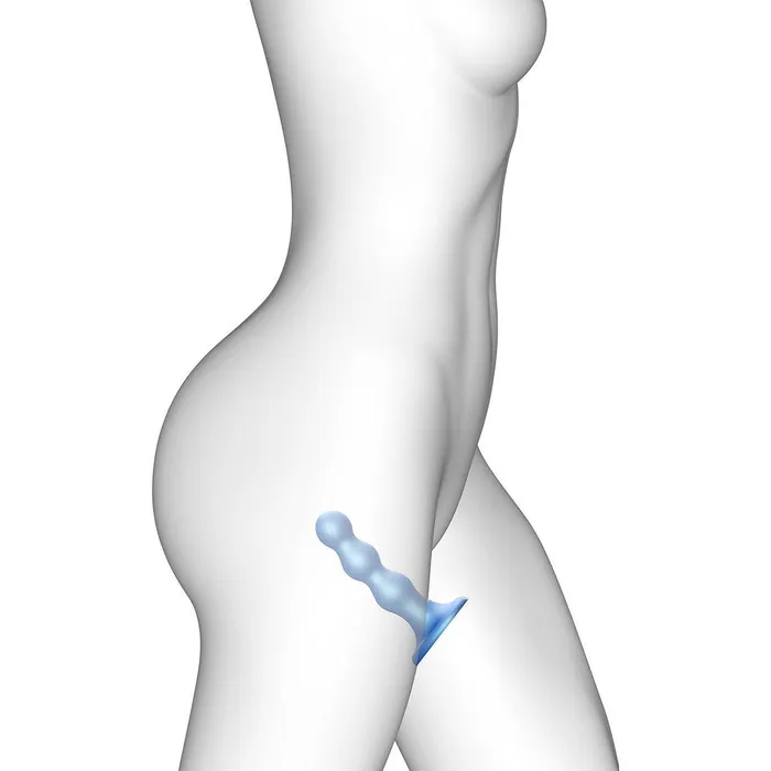 StrapOnMe Anal StrapOnMe Balls Plug Dil Blue Large