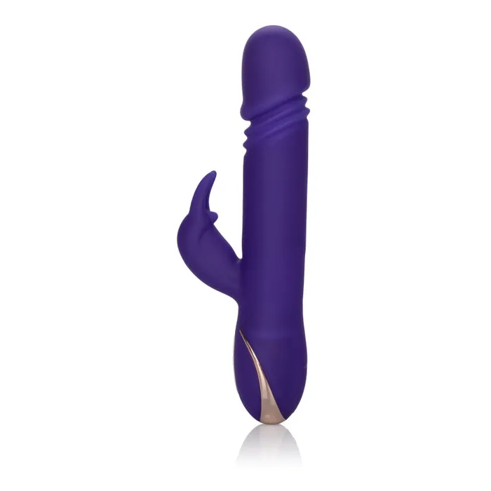 Vibrators CalExotics Premium Jack Rabbit Silicone Thrusting Rabbit Vibrators CalExotics Premium Jack Rabbit Silicone Thrusting Rabbit