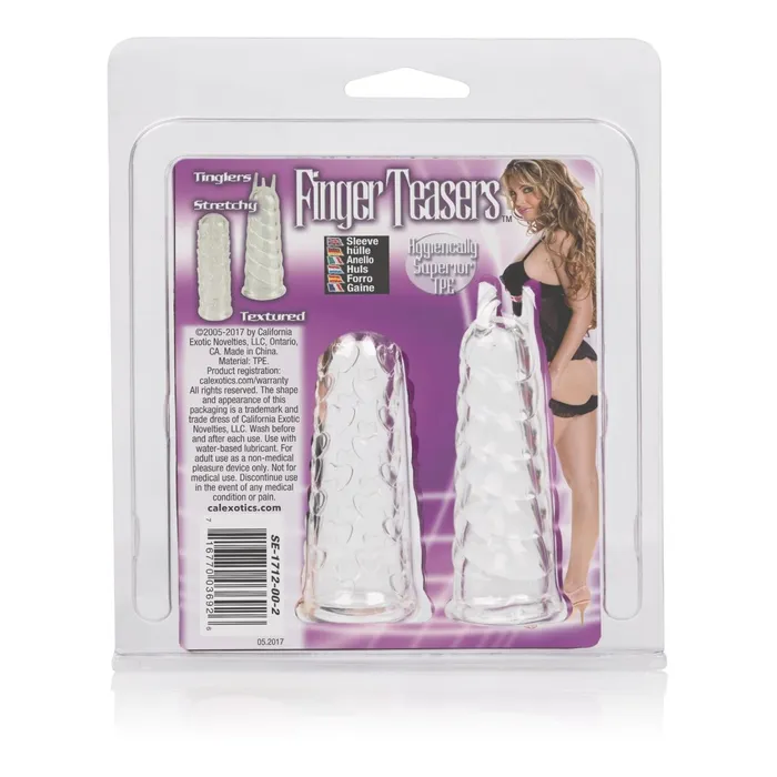 CalExotics Female Sex Toys Silicone Finger Teasers