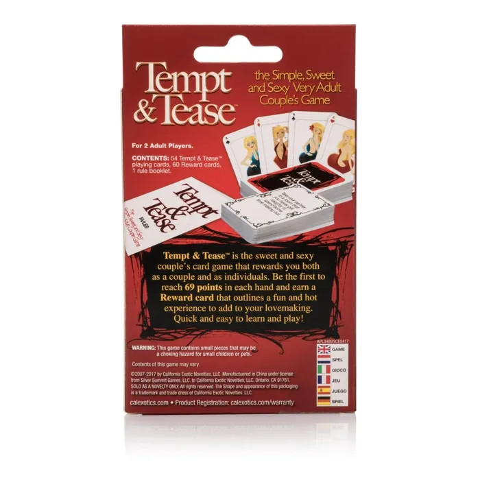CalExotics Games Tempt and Tease Game