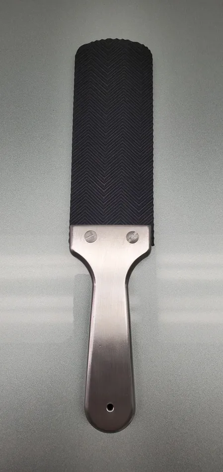 Female Sex Toys Ballisticmetal Wholesale Mini Tread Slapper Paddle Spanking BDSM Impact Device Paddle Female Sex Toys Ballisticmetal Wholesale Mini Tread Slapper Paddle Spanking BDSM Impact Device Paddle