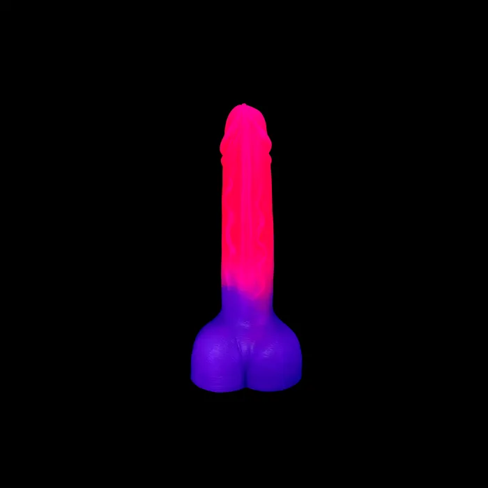 FLOP Harry the Realistic Dildo Soft Suction Cup Base UV Twisted Fantasies Female Sex Toys