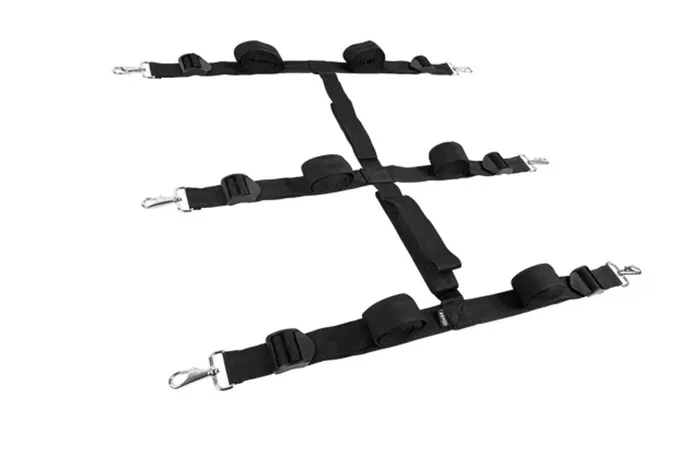 Sportsheets Anal Edge Extreme Under the Bed Restraint System Black