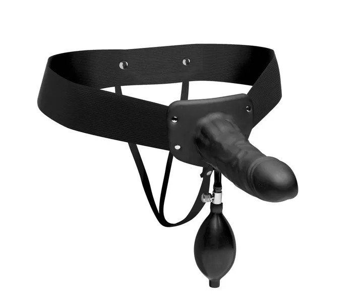 XR Brands Master Series Female Sex Toys Pumper Inflatable Hollow Strap On