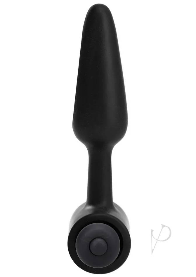 Anal Doc Johnson Enterprises In A Bag Vibrating Butt Plug 3 Black