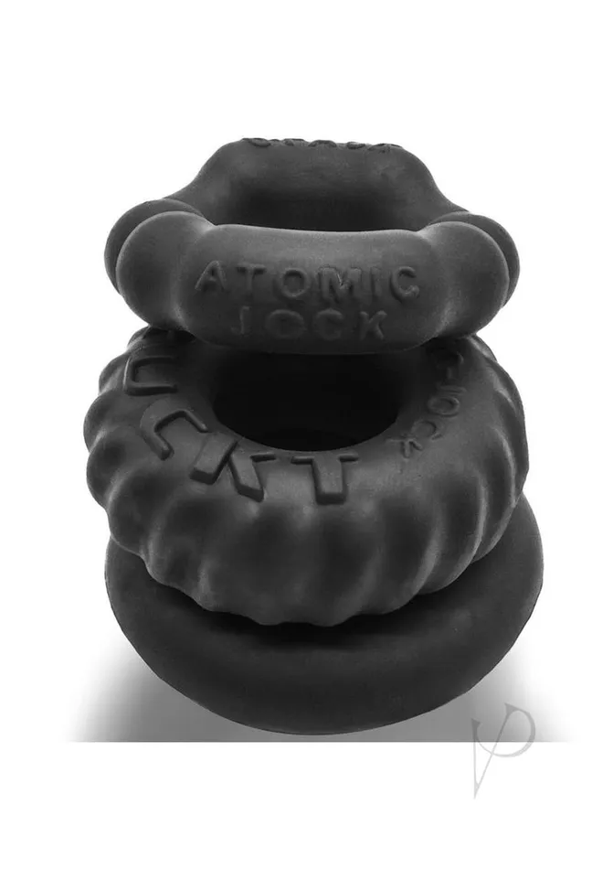 Bonemaker Cockring 3pk Night Ed Oxballs Vibrators