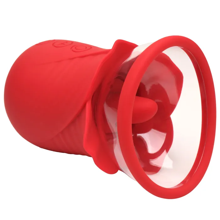 Female Sex Toys XR Brands Lily Lover Sucking Vibrating Clitoral Stimulator