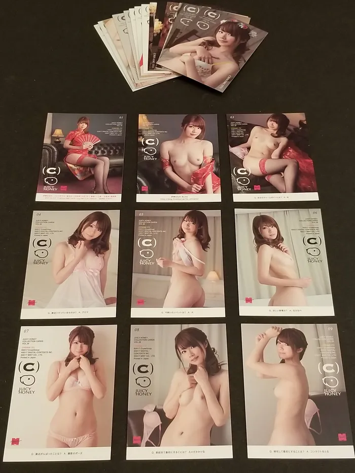 Juicy Honey Volume 39 Trading Card Set and Autograph card Marks NonSports Cards Anal Juicy Honey Volume 39 Trading Card Set and Autograph card Marks NonSports Cards Anal