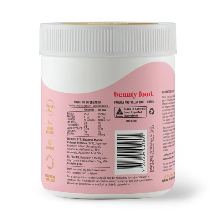 Beauty Food Beauty Food Bioactive Marine Collagen Powder Vibrators