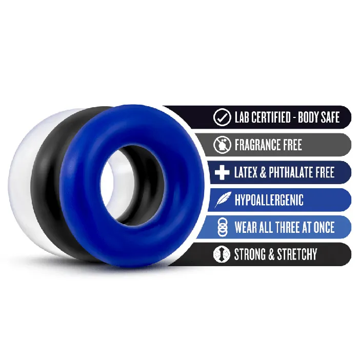 Blush Dildos Blush Stay Hard Donut Rings