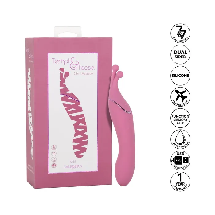 Calexotics Vibrators Tempt Tease Kiss Calexotics Vibrators Tempt Tease Kiss