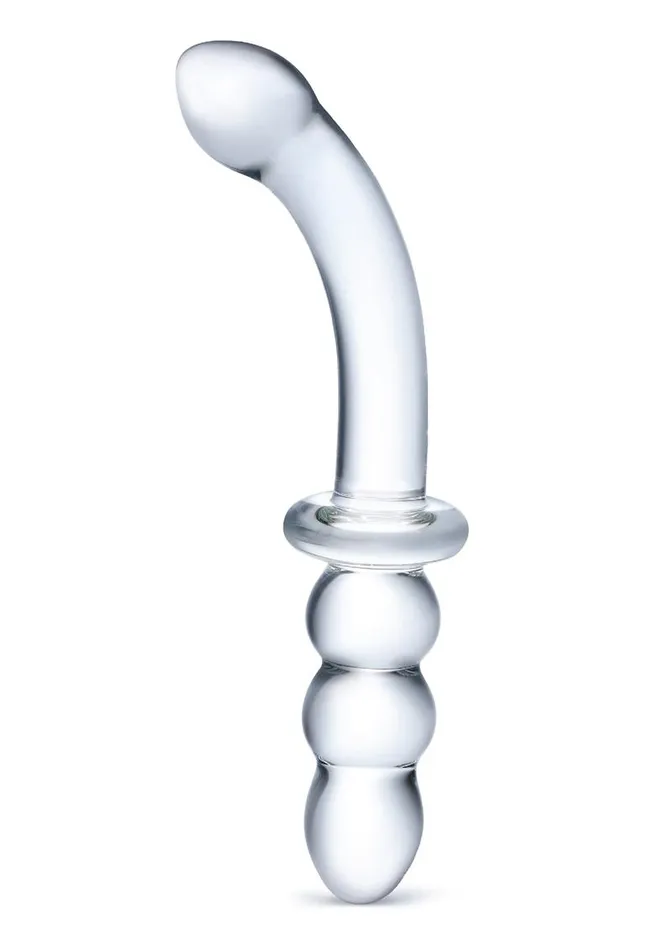 Dildos Glas Ribbed G Spot Glass Dildo Glas
