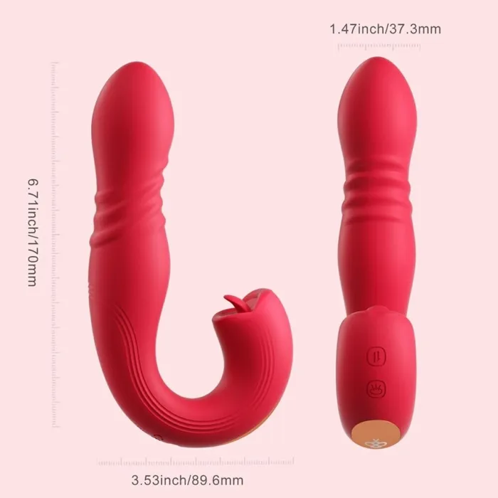 Vibrators Honey Play Box Joi Thrust AppControlled Thrusting Gspot Vibrator Honey Play Box