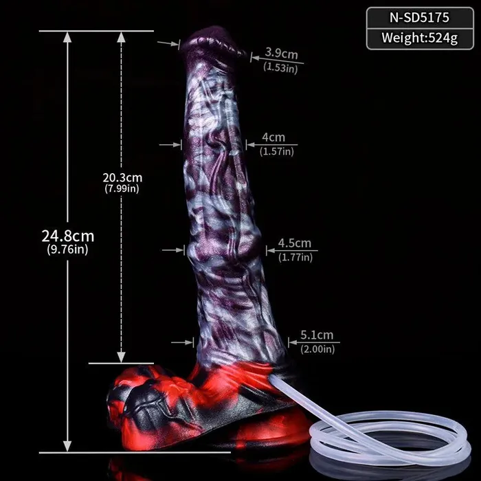 10 Inches Premium Silicone Cumming Dildo Xinghaoya Dildos