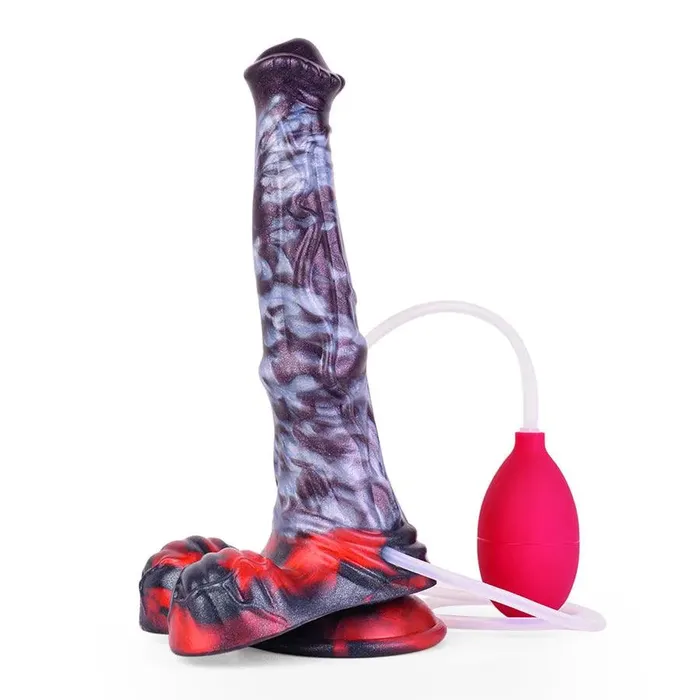 10 Inches Premium Silicone Cumming Dildo Xinghaoya Dildos