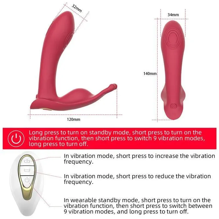Couples Xinghaoya Remote Control Flap Vibrating Underwear Sex Toy