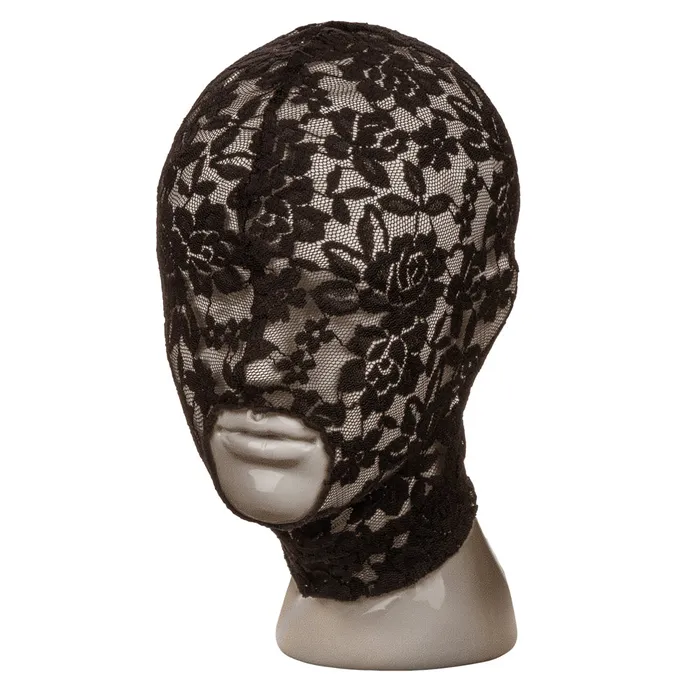 Scandal Open Mouth Sensory Deprivation Lace Hood California Exotics Couples