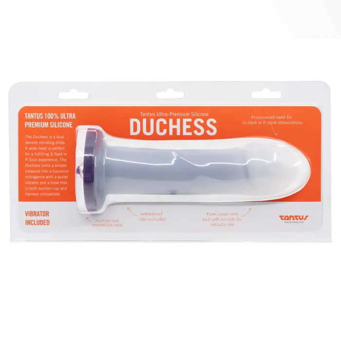 Tantus Female Sex Toys Tantus Duchess DualDensity Silicone Vibrating GSpot Dildo