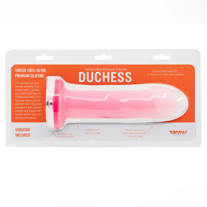 Tantus Female Sex Toys Tantus Duchess DualDensity Silicone Vibrating GSpot Dildo
