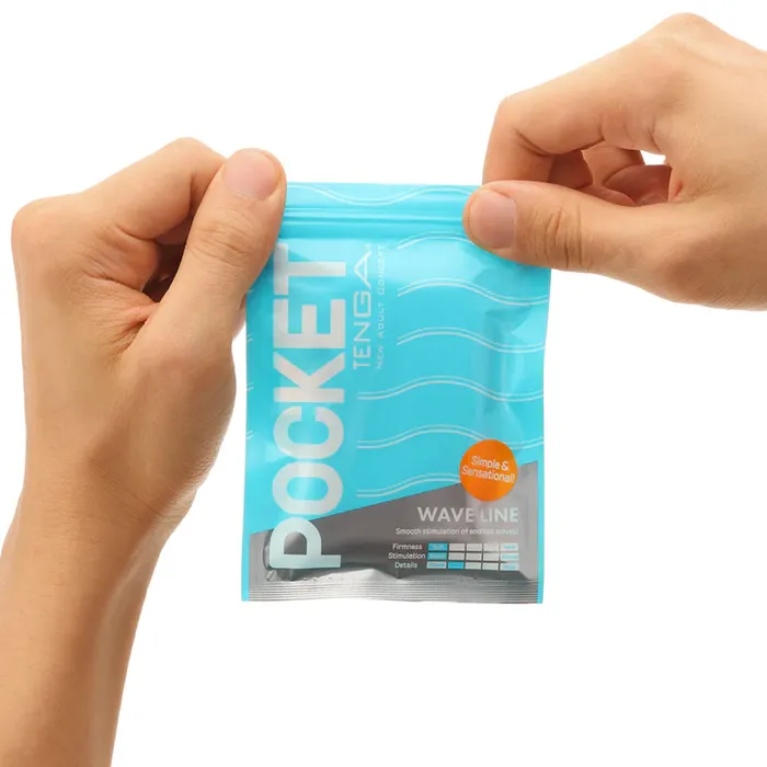 Tenga PocketSized Masturbator Block Edge Texture Tenga Male Sex Toys