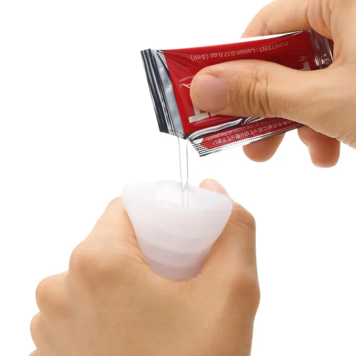 Tenga PocketSized Masturbator Block Edge Texture Tenga Male Sex Toys