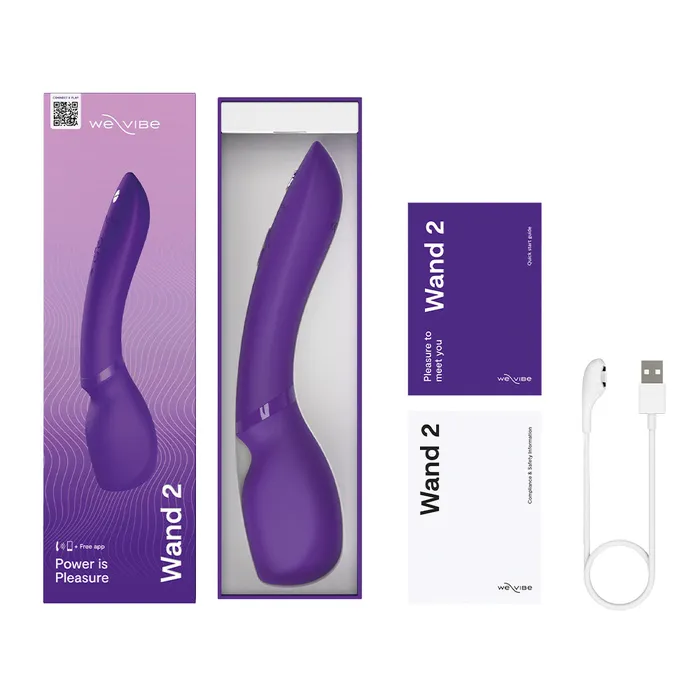 WeVibe Wand 2 AppCompatible Cordless Vibrating Body Massager WeVibe Female Sex Toys