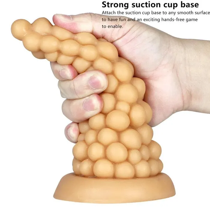 Xinghaoya Anal Grape Silicone Anal Dildo Toy